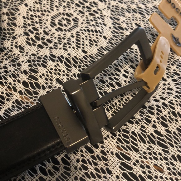 Mens Dockers Leather Dress Belt Reversible Black Tan/Brown XL 42-44 NWT #3 - Picture 7 of 7